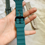 TweeDorbs Silicone Broad Buckle Bands