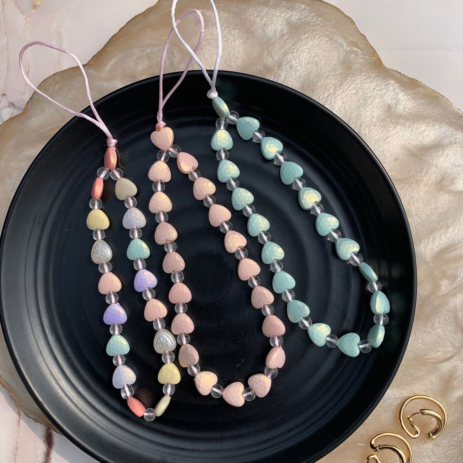 TweeDorbs Heart Linked Phone Charms - Phone Charms