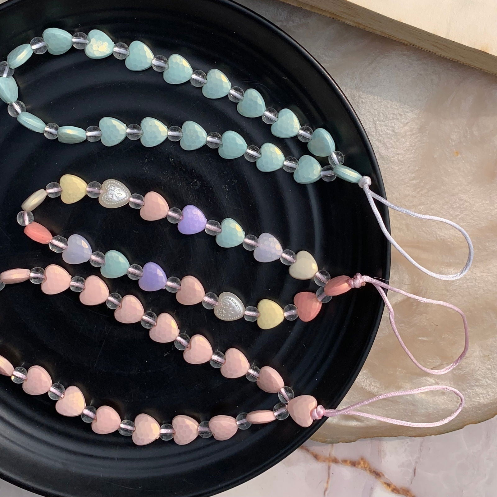 TweeDorbs Heart Linked Phone Charms -