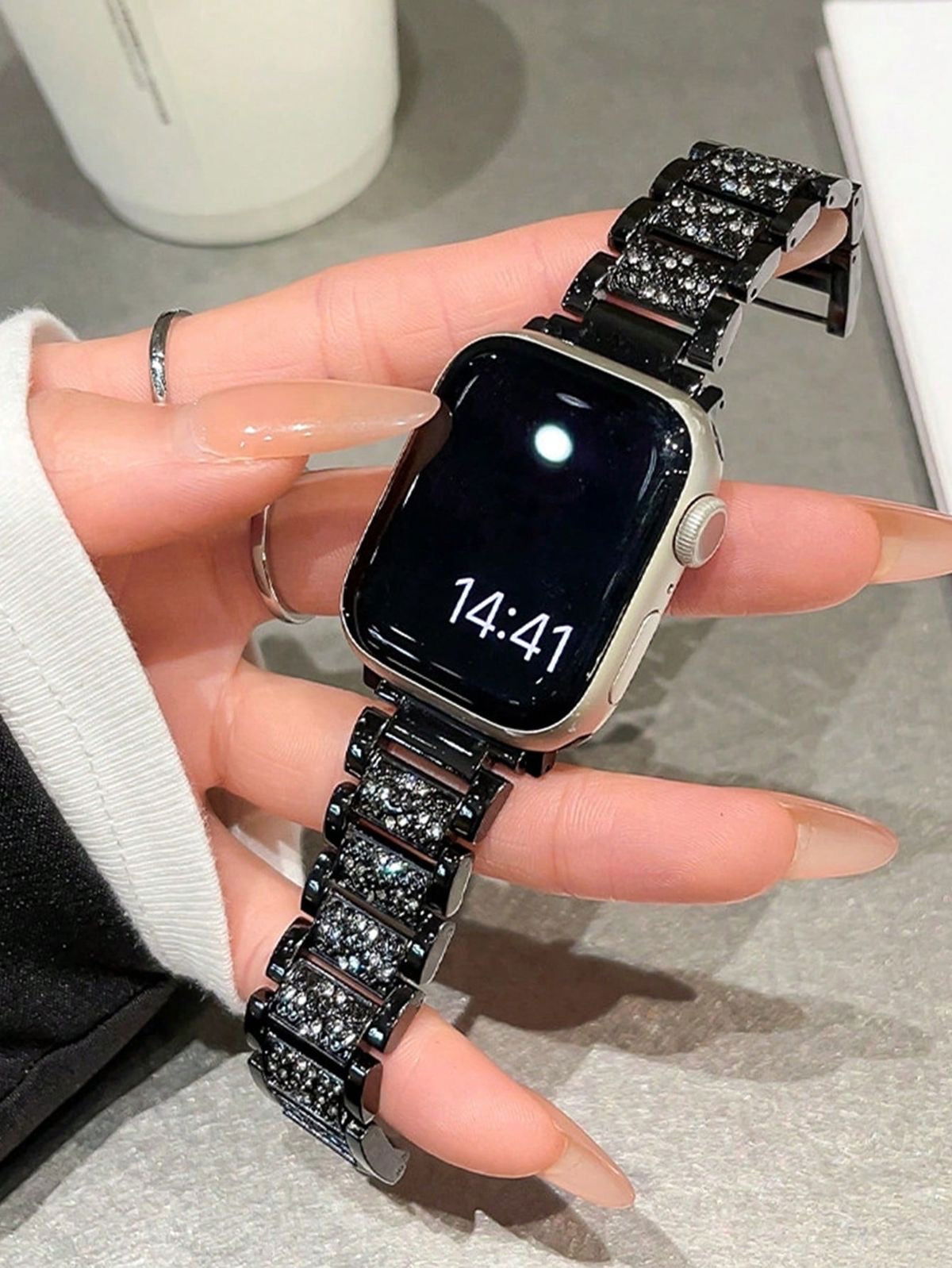 TweeDorbs Textured Stainless Steel Strap -