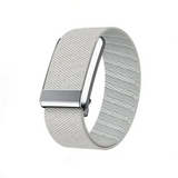 TweeDorbs SuperKnit Nylon Sports Loop Adjustable Replacement Strap for Whoop 5.0 Peak in Silver Metal