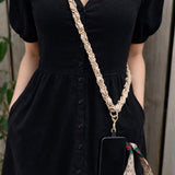 TweeDorbs Paris Noir Phone Sling