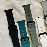 TweeDorbs Silicone Broad Buckle Bands