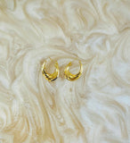 Twisted Golden Earrings