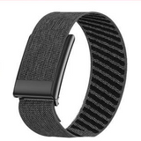 TweeDorbs SuperKnit Nylon Sports Loop Adjustable Replacement Strap for Whoop 5.0 in Black Metal(ONLY BAND NOT WHOOP)