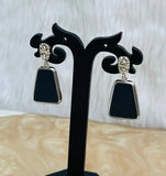 TweeDorbs Black Statement Earrings