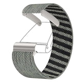 TweeDorbs SuperKnit Nylon Sports Loop Adjustable Replacement Strap for Whoop 5.0 Peak in Natural Titanium Metal