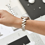 TweeDorbs Twisted Stainless Steel Strap