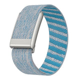 TweeDorbs SuperKnit Nylon Sports Loop Adjustable Replacement Strap for Whoop 5.0 Peak in Silver Metal