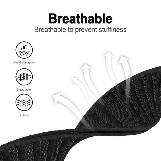 TweeDorbs SuperKnit Nylon Sports Loop Adjustable Replacement Strap for Whoop 5.0 Peak in Natural Titanium Metal