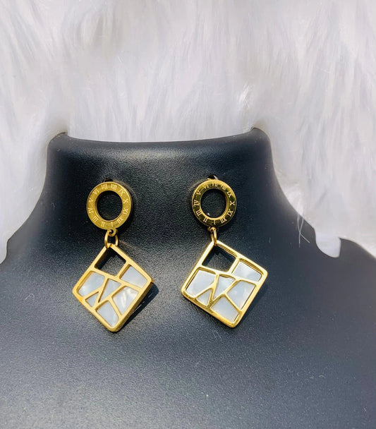 TweeDorbs Alpha Acrylic Earrings