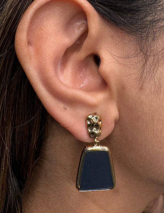 TweeDorbs Black Statement Earrings