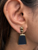 TweeDorbs Black Statement Earrings