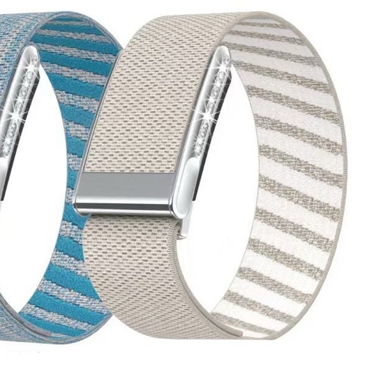 TweeDorbs SuperKnit Nylon Sports Loop Adjustable Replacement Strap for Whoop 5.0 Peak in Rhinestone )ONLY BAND NOT WHOOP)