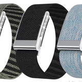 TweeDorbs Premium Nylon Sports Band 5.0 Peak in (Rhinestone)ONLY BAND)