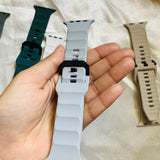 TweeDorbs Silicone Broad Buckle Bands