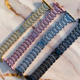 TweeDorbs Textured Stainless Steel Strap