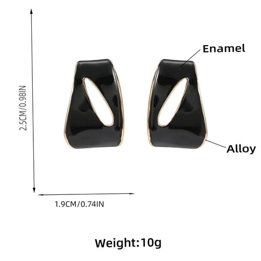 TweeDorbs Trapezoidal  Earrings