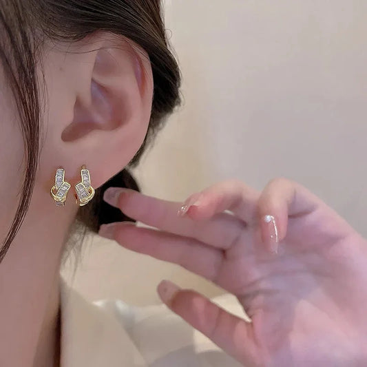 Bowknot Shape Earrings tweedorbs 