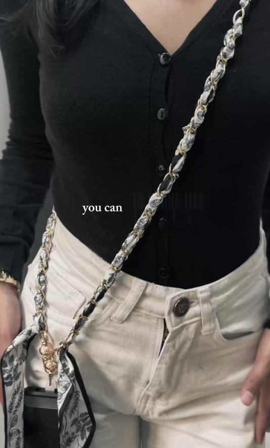 TweeDorbs Paris Noir Phone Sling