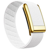 TweeDorbs SuperKnit Nylon Sports Loop Adjustable Replacement Strap for Whoop 5.0 in Golden Metal